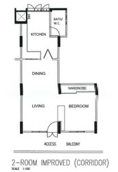 Saint George's Lane (Kallang/Whampoa), HDB 2 Rooms #604334791